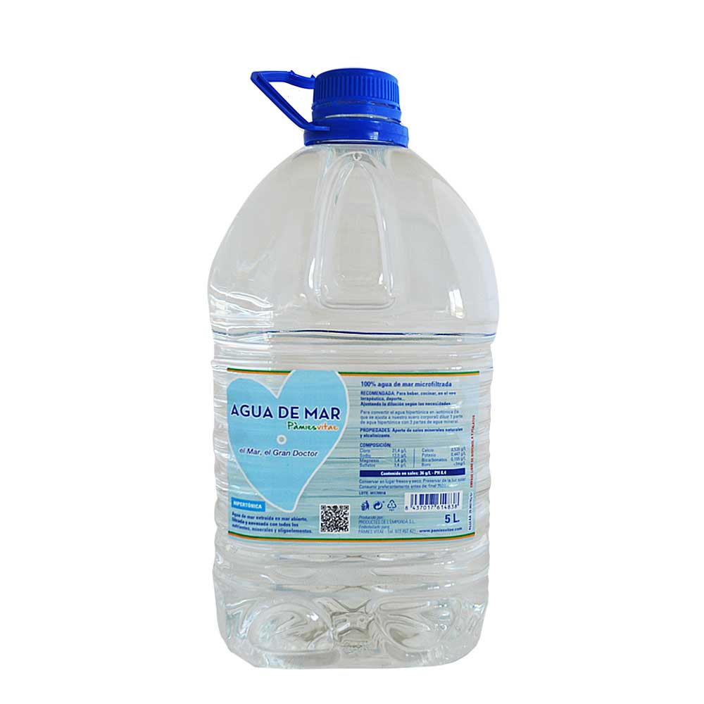Agua de Mar hipertónica (5 litros)